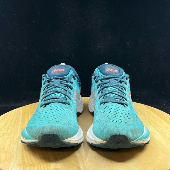 Asics Womens Gel Kayano 27 1012A649 Blue Running Shoes Sneakers Size 9 - Picture 3 of 10